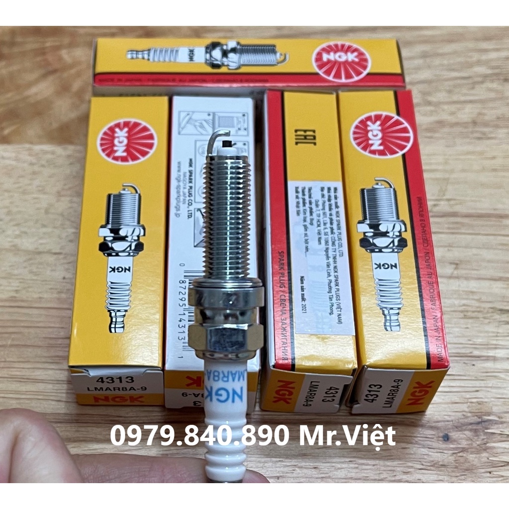 Bugi NGK LMAR8A-9 - Honda SH300i Ý - SH Việt Nam và Airblade đời 2020 - 2022 - Made in Japan