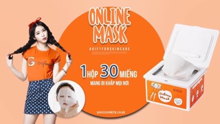 MẶT NẠ TRẮNG DA MỜ THÂM NÁM KOSXU (Hộp 30 miếng)