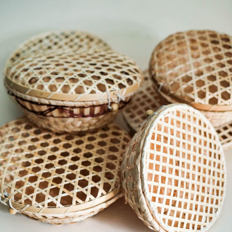 Hộp tre đựng quà mini hộp