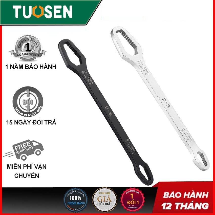 Cờ lê đa năng mở ốc nhiều cỡ trong 1 cờ lê từ 8mm-22mm - Một sản phẩm của TUOSEN