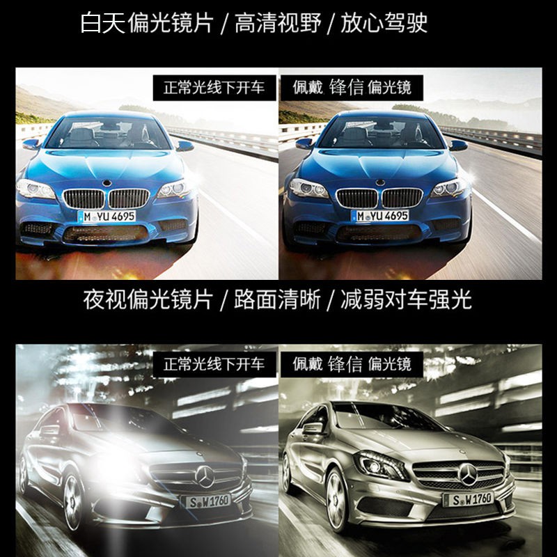 Kính Mát Phân Cực Có Kẹp Cho Nam | BigBuy360 - bigbuy360.vn