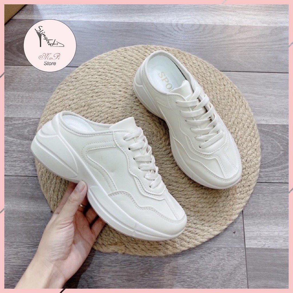 Giày sục thể thao độn đế