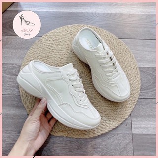 Giày sục thể thao độn đế