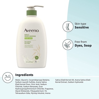 SỮA TẮM DƯỠNG ẨM AVEENO Daily Moisturizing Body Wash with Soothing Oat 975ml