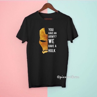Áo phông / áo thun iron man nam nữ 100%cotton