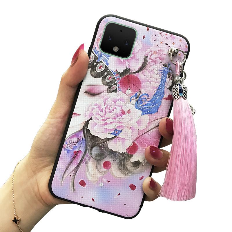 Fashion Design New Arrival Phone Case For Google Pixel 4XL Silicone For Man Anti-dust Chinese Style For Girls TPU