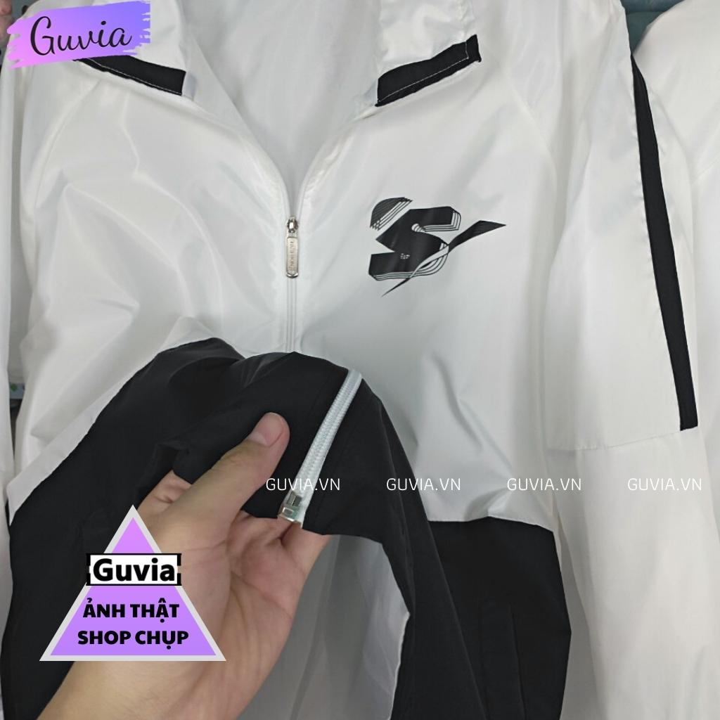 Áo Khoác Bomber Dù SWEEDER Nam Nữ Ulzzang Unisex Kiểu Form Rộng 2 Lớp Jacket GUVIA