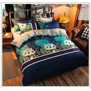 Sét nhập cotton poly sóc xanh