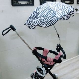 Xe đẩy 5 bánh tay cong