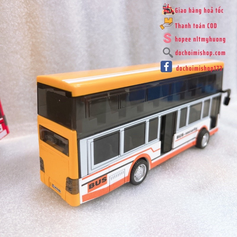 Ảnh thật Mô Hình Xe Bus 2 Tầng YD632