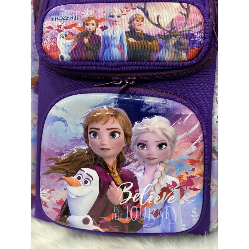 ( ảnh thật ) Balo Chống Gù học sinh tiểu học Cao Cấp [ Elsa &amp; Anna ]