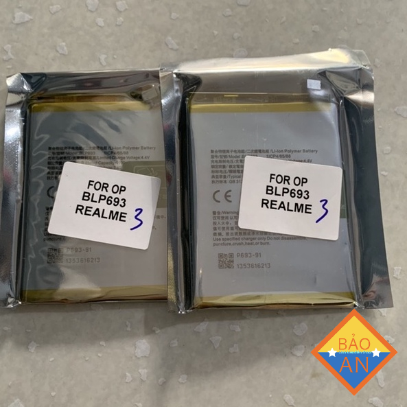 Pin Realme 3 BLP693 Dung Lượng 4230mAh Hàng Zin Nhập Khẩu Bảo Hành 6