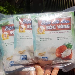 Bột cốt dừa sóc vàng thơm béo gói 50g đỉnh chóp luôn