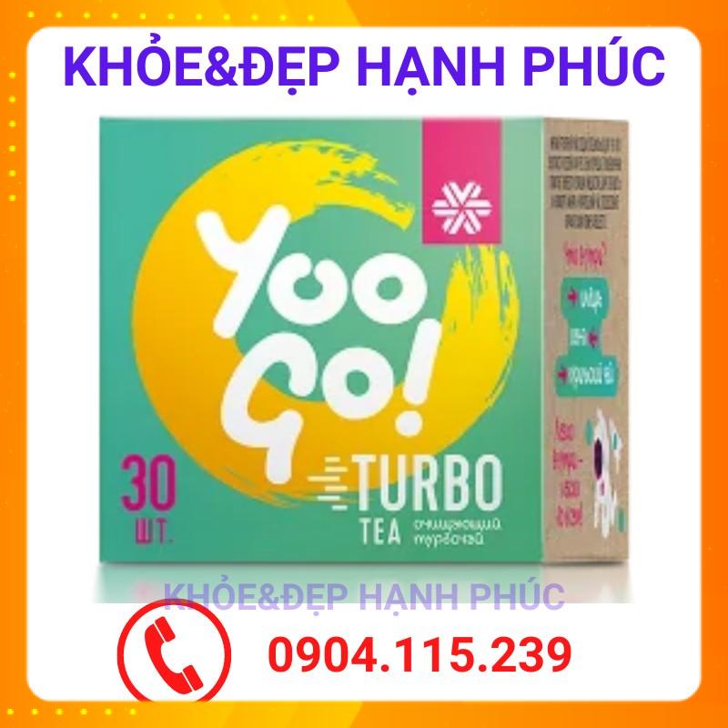 [ Mẫu mới - T8/24 ] Trà Yoo go Turbo Tea Body T Siberian Health - 30 túi/hộp