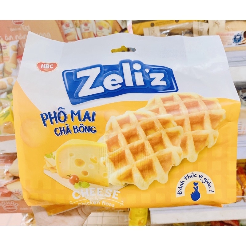 BÁNH ZELI'Z CHÀ BÔNG 4 VỊ GÓI 156G