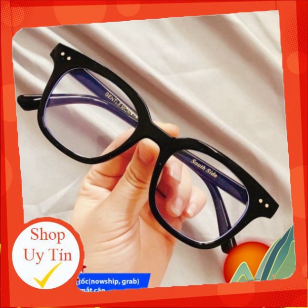 MẮT KÍNH GIẢ CẬN GỌNG CHỮ V FORM VUÔNG 2 CHẤM HOT TREND CỰC ĐẸP L.Xịn - Hot- Sản phẩm được tặng kèm khăn hộ