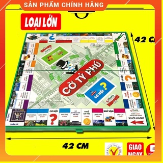 💖freeship💖 bộ cờ tỷ phú sato xịn - trò chơi bàn cờ tỉ phú monopoly việt nam nhựa abs cao cấp - đồ chơi trẻ em bfun