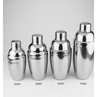 Bình lắc inox cao cấp không rỉ dung tích 250ml 350ml 550ml 750ml dùng pha chế coffee,cocktail,trà sữa.....