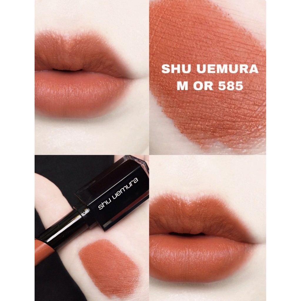 Son Shu Uemura Rouge Unlimited Amplified Vỏ Đen (sẵn nhiều màu)