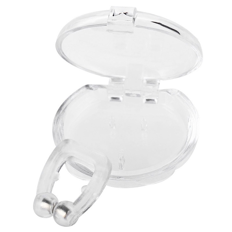 [Hàng mới về] Kẹp mũi bằng silicon từ tính chống ngáy khi ngủ Y1S4 O3U3