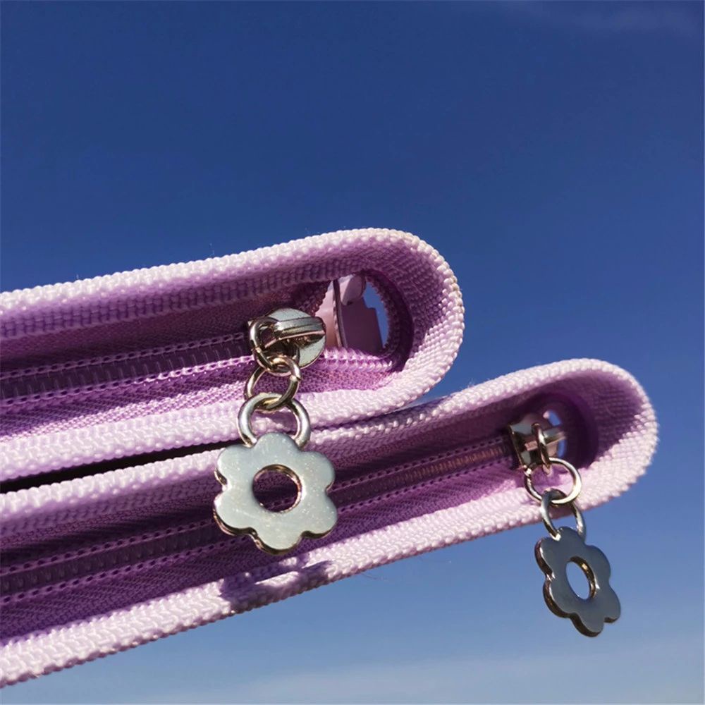 Sổ Tay Bìa Trong Suốt 6 Lỗ Khổ A5 / A6 Có Khóa Kéo Tiện Dụng 2life