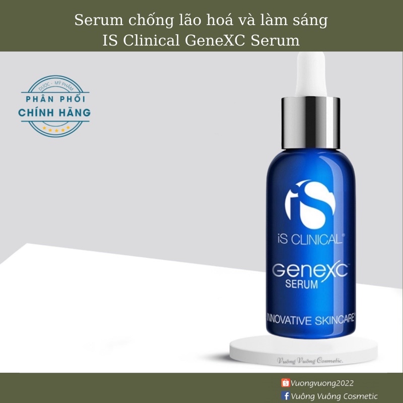 Serum chống lão hoá và làm sáng da IS Clinical GeneXC Serum