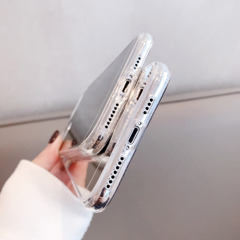 Ốp điện thoại TPU tráng gương cho iPhone 12 Mini 11 Pro Max iPhone X XR XS MAX