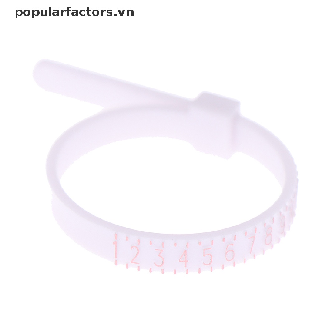 Thước Đo Kích Thước Nhẫn Bằng Nhựa Chuyên Nghiệp