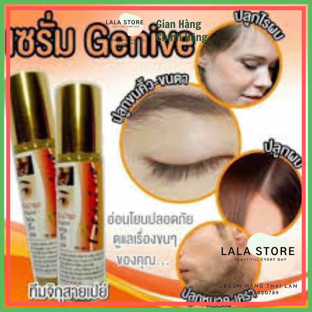 ⚡️Deal Hot⚡️01 Serum kích mọc râu, lông mi,lông mày Genive Thái Lan (10ml)