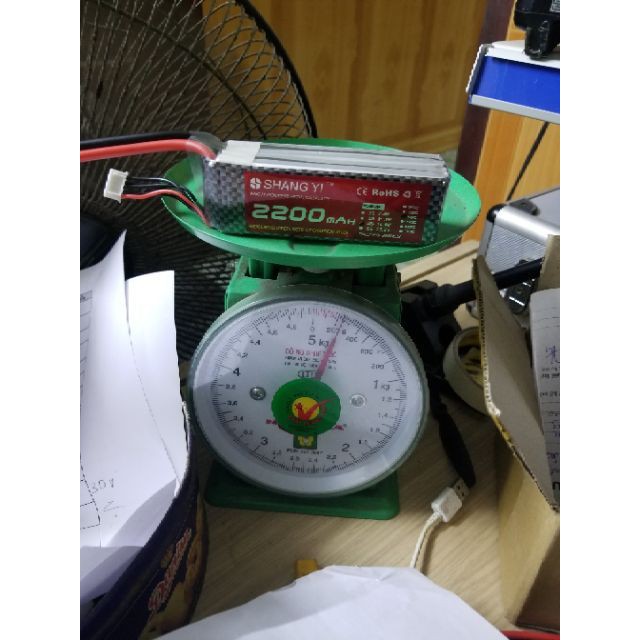 Pin Lipo ShangYi 2s, 3s, 4s 2200 mAh 45C - XT60 may bay