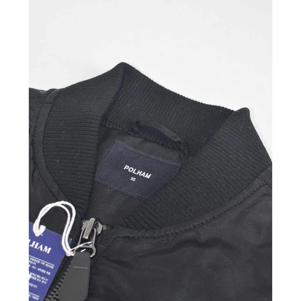 Áo khoác Bomber cọc tay POLHAM chính hãng