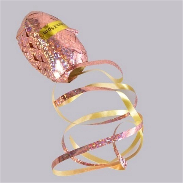 Set 6 Cuộn Dây Ruy Băng Màu Vàng Hồng Trang Trí Bong Bóng
