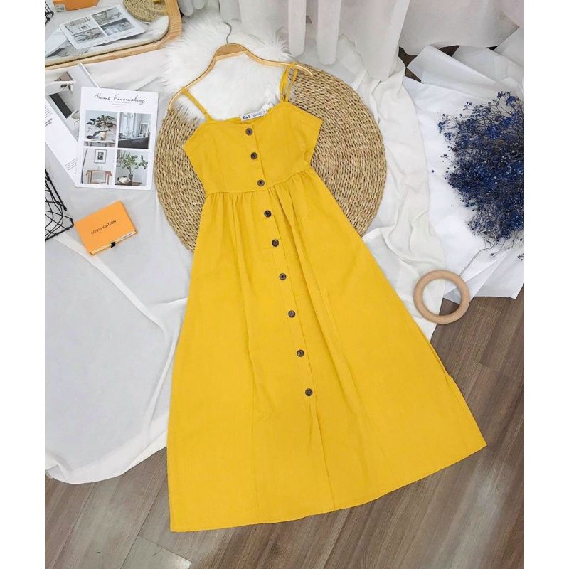 [ ẢNH THẬT TRẢI SÀN] ĐẦM HAI DÂY DÁNG DÀI MAXXI TRẮNG KẾT | BigBuy360 - bigbuy360.vn