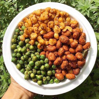 Đậu phộng mix 3 vị - hấp dẫn - 100g / 250g / 500g