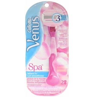 Bộ dao cạo nữ và 2 đầu dao Gillette Venus Original Women\'s 1 Razor Handle & 2 Razor Blade Refills (Thái Lan)