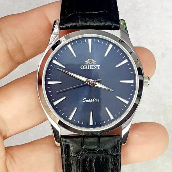 Đồng hồ ORIENT Nam dây da kính sapphire chống nước