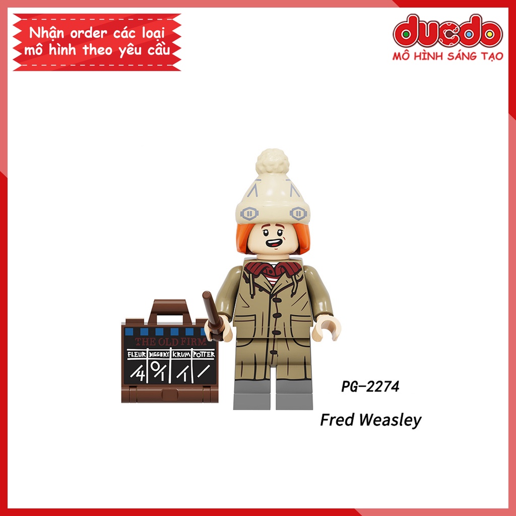 Minifigures các nhân vật trong Harry Potter - Đồ chơi Lắp ghép Xếp hình Mini Mô hình POGO PG 8285