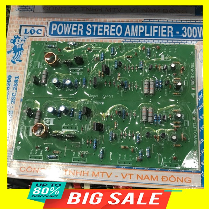 Bo công suất POWER STEREO AMPLIFIER 300W