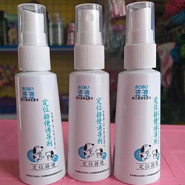 Chai Xịt Bobo Định Vị Nơi Đi Vệ Sinh Cho Chó Mèo Đúng Chỗ 60ml