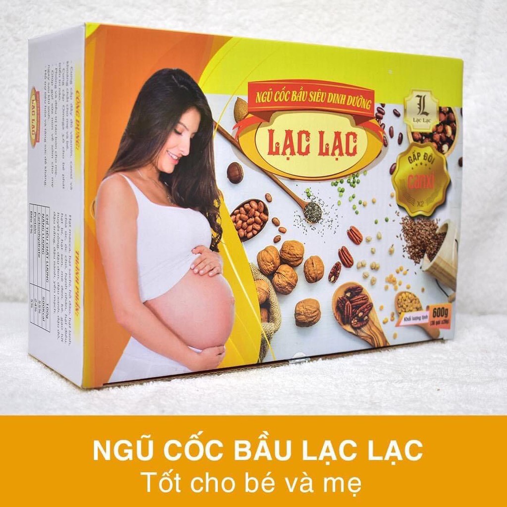 Ngũ Cốc Bầu Lạc Lạc [CHÍNH HÃNG] Ngũ Cốc Bầu Lạc Lạc  Cung cấp năng lượng, các loại vitamin