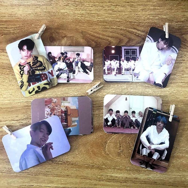 Hộp 16 / 32 Ảnh Lomo Card Suga Jungkook Nhóm Bts