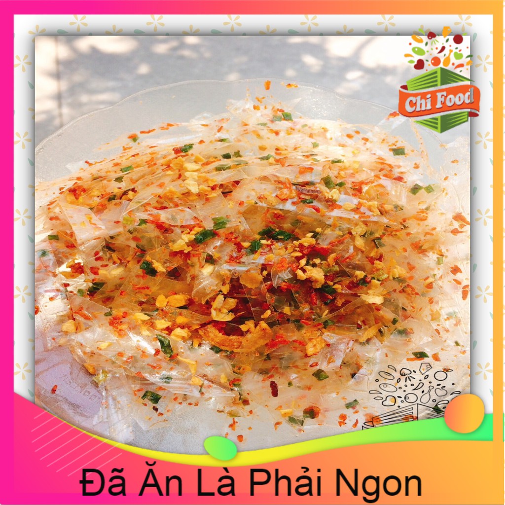 500G Bánh Tráng Ruốc Tỏi Sợi - Bánh tráng Tây Ninh