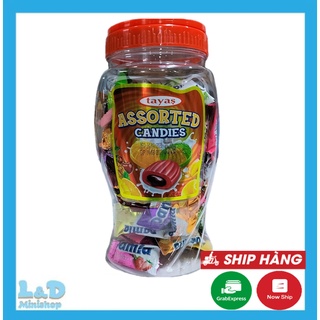 Kẹo trái cây đủ vị tayas 350gr