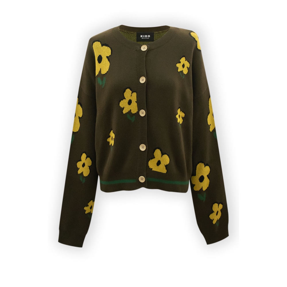 Áo len cardigan thêu hoa AINE CARDIGAN | BigBuy360 - bigbuy360.vn