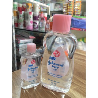Tinh dầu massage Johnson's Baby 50ml, 200ml cho bé