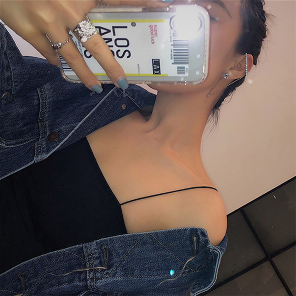 Khuyên tai dạng chuỗi dài phong cách Hàn Quốc dành cho nữ