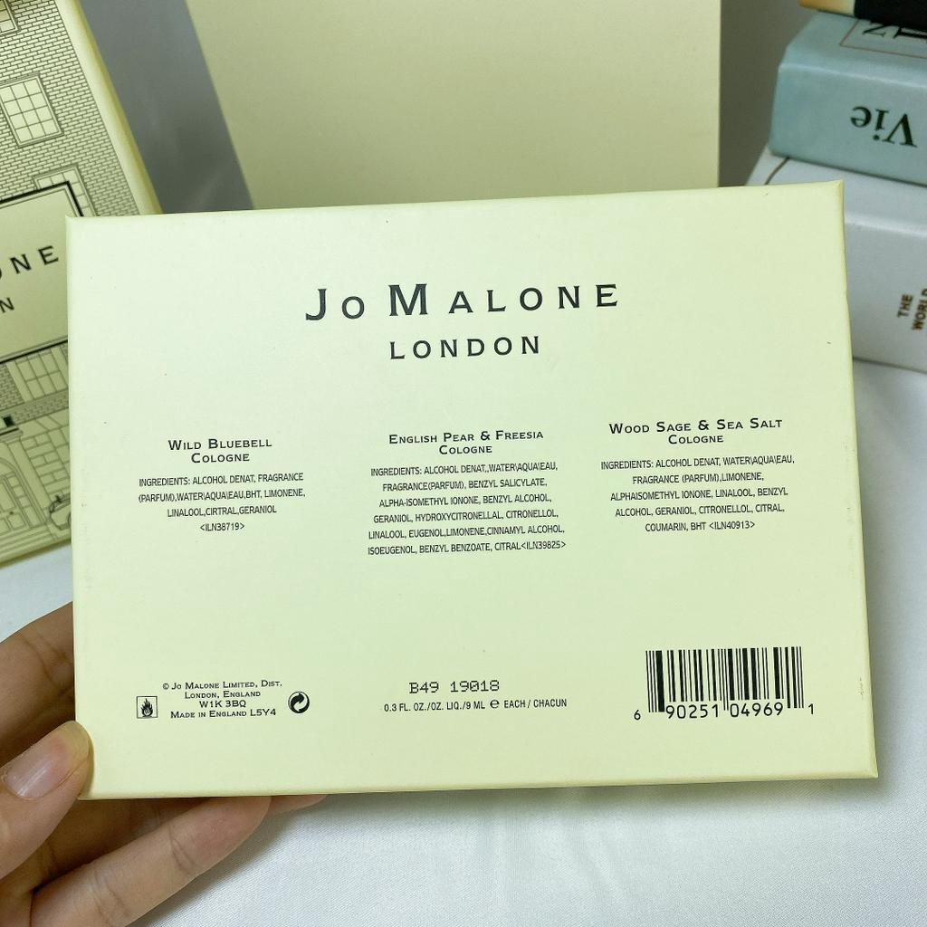 Yolo ❤   Set 3 lọ nước hoa JO MALONE 9ml phong cách cổ điển cho nữ 5 piece set