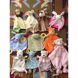 Khăn gặm (doudou) xoa dịu, cầm tay, an toàn của bé