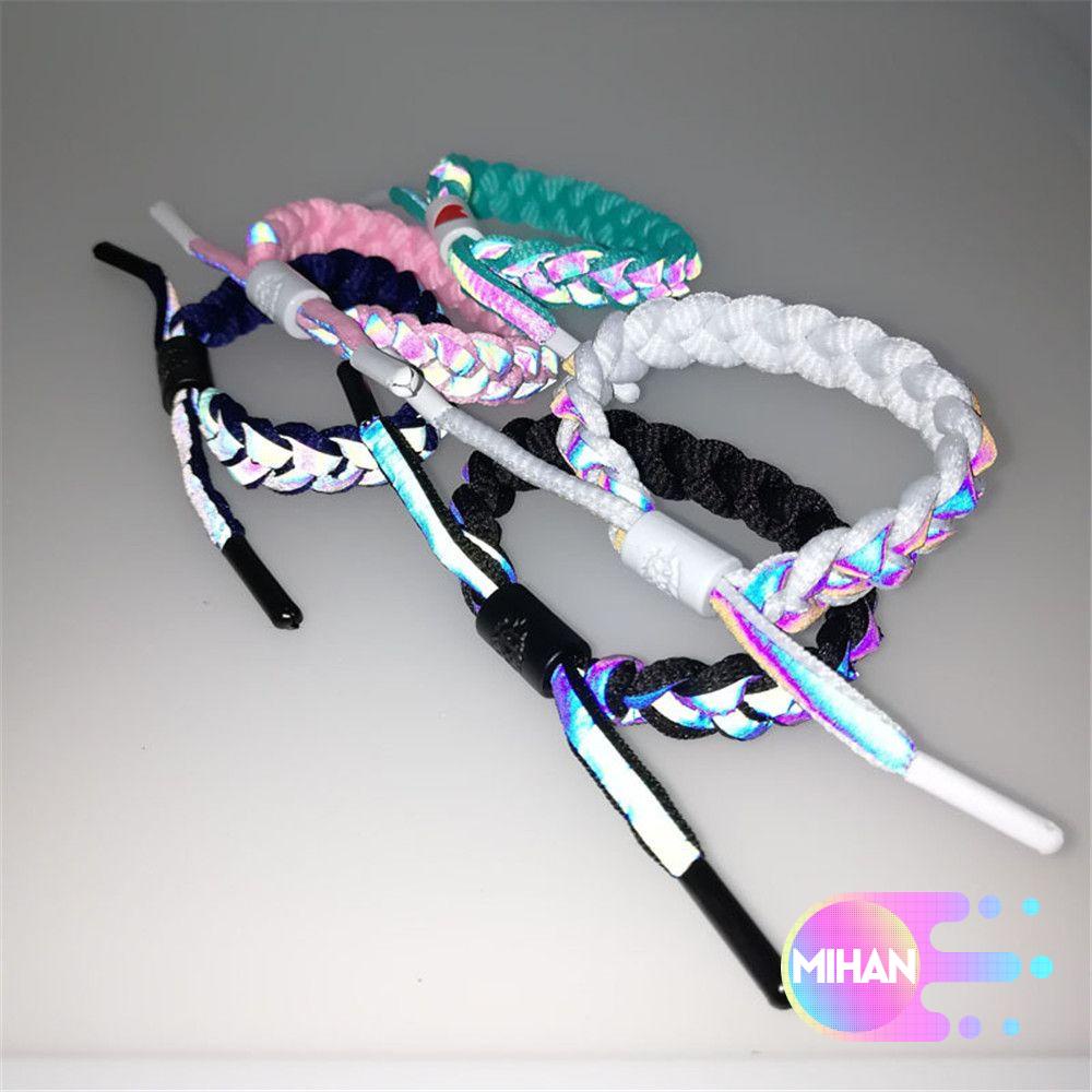 Vòng tay bện dây phản quang dành cho các cặp đôi