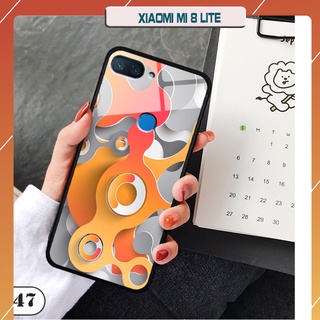 Ốp lưng kính cường lực cho điện thoại Xiaomi Mi 8 Lite